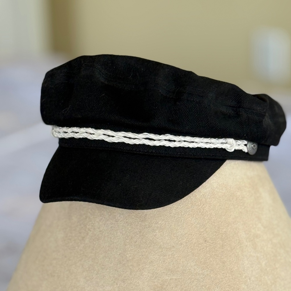 Brixton Fiddler Cap- Wool Blend News Boy Hat Size Small (Never Worn)